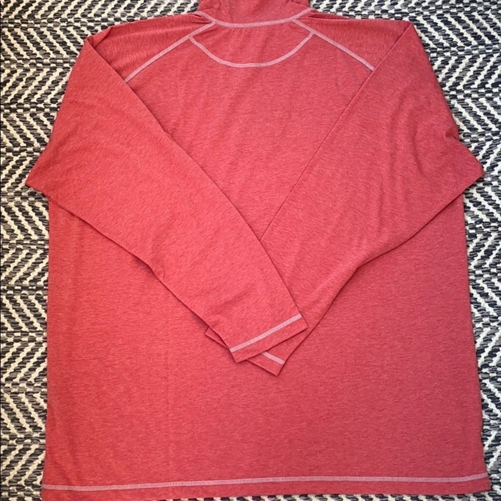 1/4 Zip Mock Pullover - Picture 6 of 7